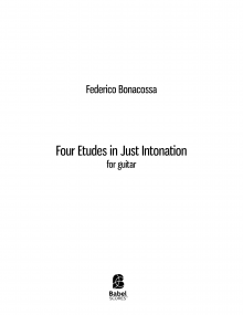Four Etudes in Just Intonation image