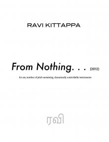 From Nothing. . . image